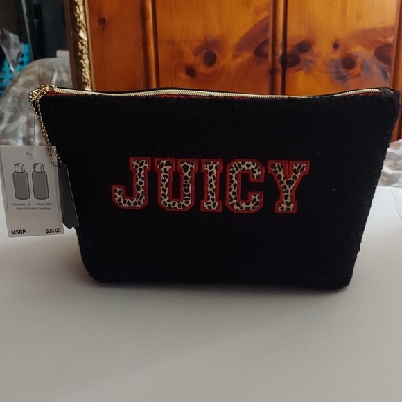 Juicy Couture Other - Makeup and shamhoo  bag large